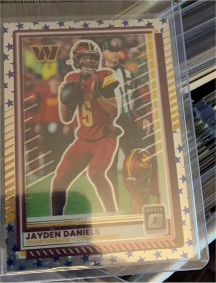 2025 Panini Donruss Optic #23 Jayden Daniels — front