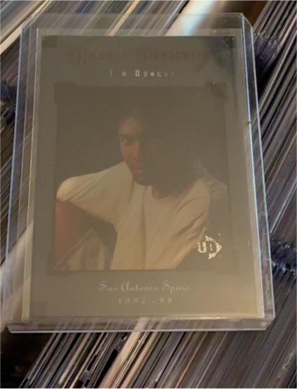 1997 Upper Deck UD3 #R1 Tim Duncan Rookie Portfolio — front