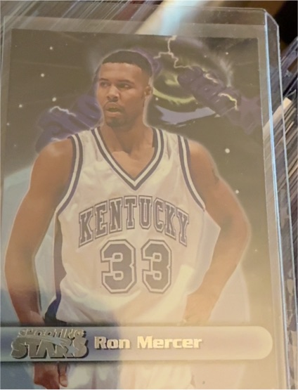 1997 Wheels Shooting Stars #SS10 Ron Mercer — front