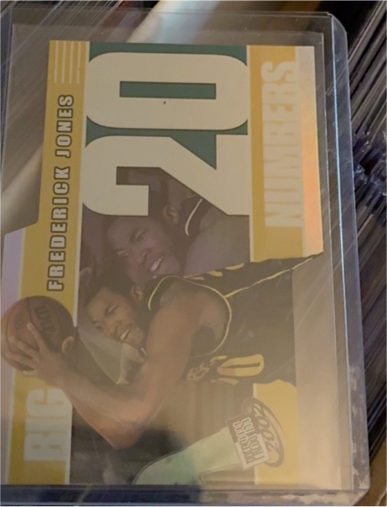 2002 Press Pass #16 Frederick Jones — front