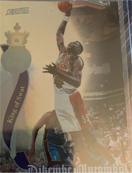 1997-98 Topps Stadium Club Royal Court #RC8 Dikembe Mutombo — front
