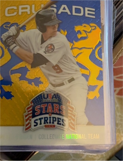 2015 Panini Stars and Stripes Crusade #93 Trea Turner — front