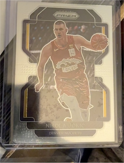 2021-22 Panini Prizm #32 Nikola Jokić — front