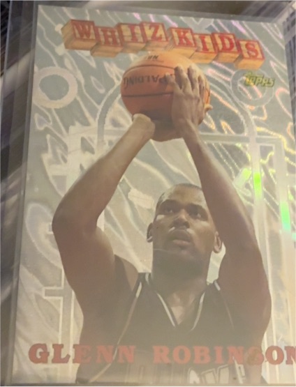 1995-96 Topps Whiz Kids #WK6 Glenn Robinson — front