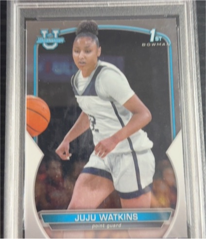 2022 Bowman University #43 Juju Watkins — front