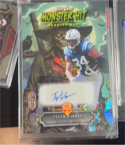 2025 Wild Card Monster Hit #Tyler Warren — front
