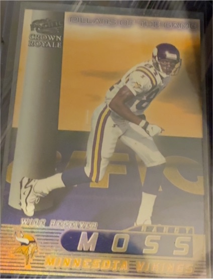 1998 Pacific Crown Royale #14 Randy Moss Pillars of the Game — front