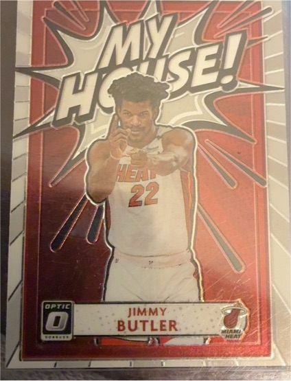 2020-21 Panini Donruss Optic #6 Jimmy Butler My House — front