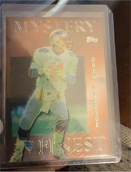 1997 Topps Mystery Finest #M6 Drew Bledsoe — front