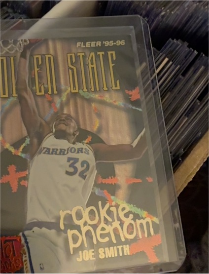 1995-96 Fleer Rookie Phenom Hot Pack #6 Joe Smith — front