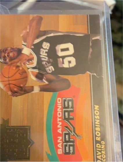 2001-02 Upper Deck #150 David Robinson — front