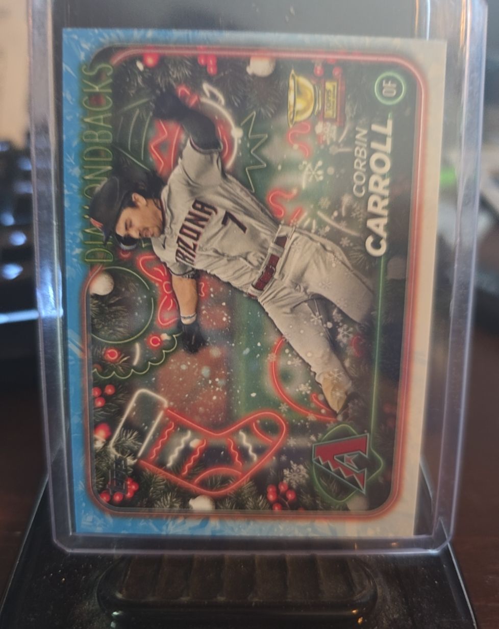2024 Topps Holiday #H42 Corbin Carroll — front
