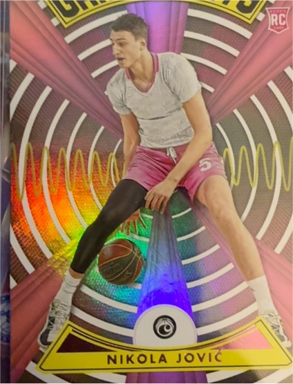 2022 Panini Chronicles Draft Picks #ZG-JOV Nikola Jovic — front