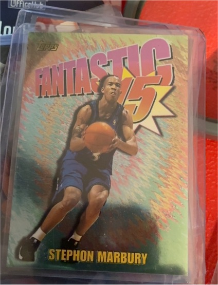 1997-98 Topps Fantastic 15 #F7 Stephon Marbury — front