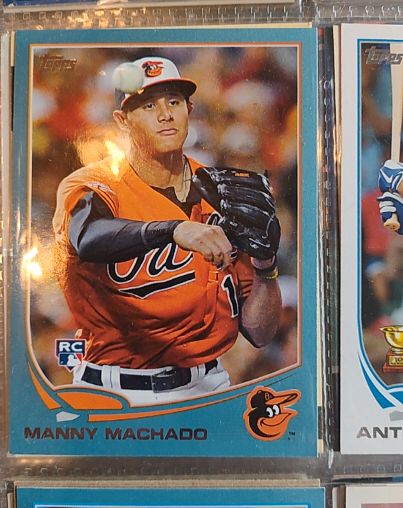 2013 Topps Update #US216 Manny Machado — front