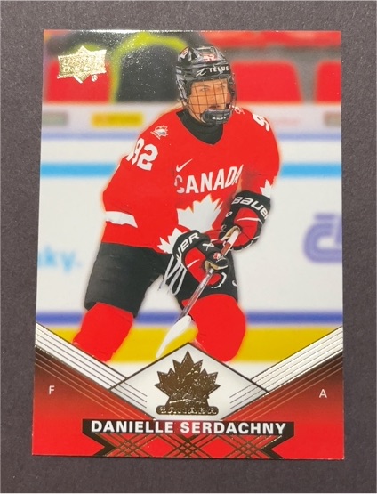 2023 Upper Deck Team Canada Juniors #63 Danielle Serdachny — front
