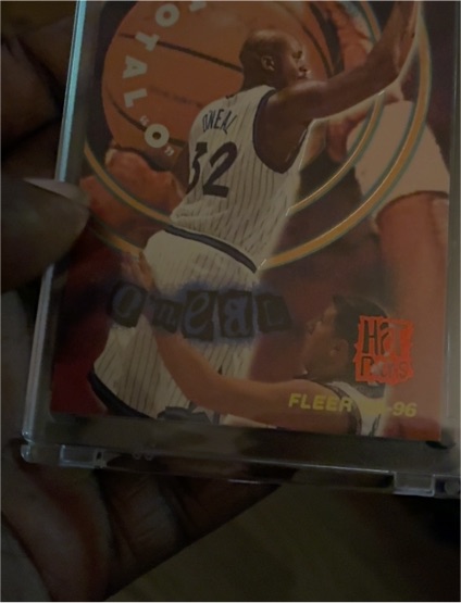 1995-96 Fleer Total O #6 Shaquille O'Neal — front