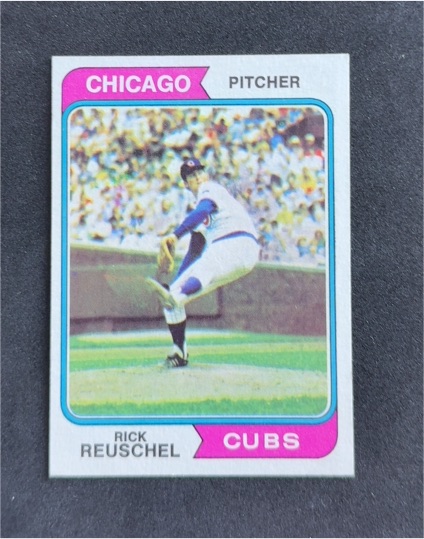 1974 Topps #136 Rick Reuschel — front