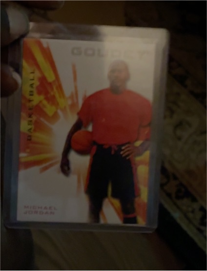 2021 Upper Deck Goodwin Champions #G1 Michael Jordan Goudey Platinum — front