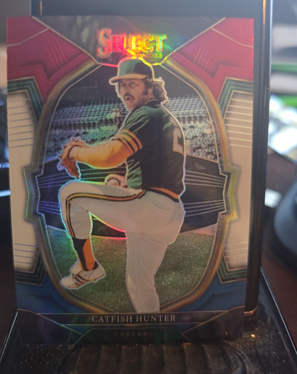 2023 Panini Select Concourse #2 Catfish Hunter Oakland Athletics — front