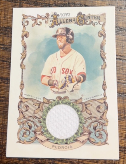 2025 Topps Allen & Ginter #AGR-DP Dustin Pedroia — front