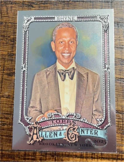 2025 Topps Allen & Ginter Chrome #262 Shyne — front