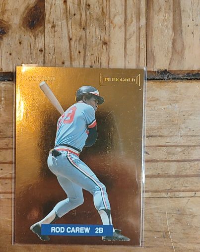 1993 Spectrum Diamond Club Pure Gold #5 Rod Carew — front