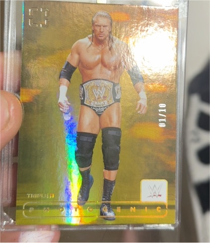 2024 Panini Photogenic WWE #01 Triple H — front