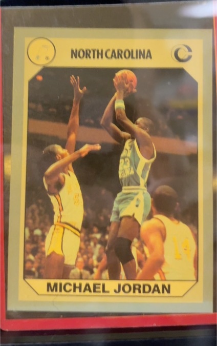 1990 Collegiate Collection #3 Michael Jordan — front
