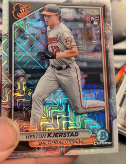 2024 Bowman Chrome #44 Heston Kjerstad — front
