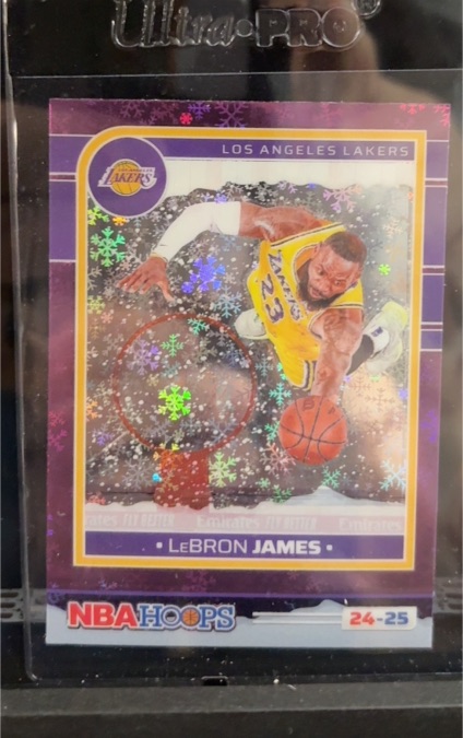 2024-25 Panini NBA Hoops #18 LeBron James — front