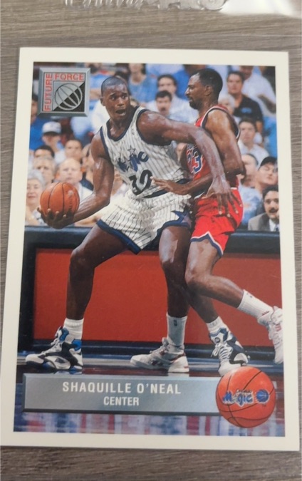 1992-93 Upper Deck McDonald's #P43 Shaquille O'Neal — front
