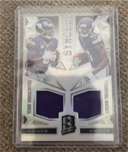 2016 Panini Spectra #23 Teddy Bridgewater Laquon Treadwell — front