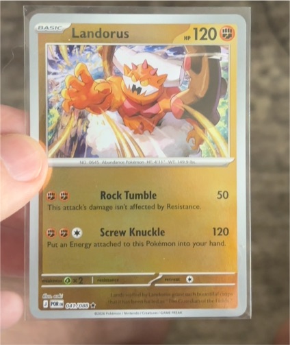 2026 Pokémon TCG Perfect Order #041 Landorus — front