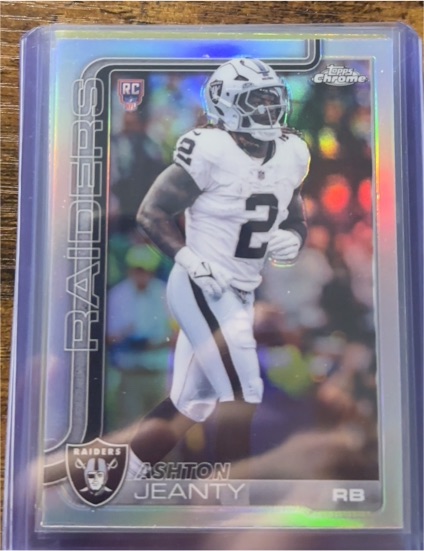 2025 Topps Chrome #322 Ashton Jeanty — front