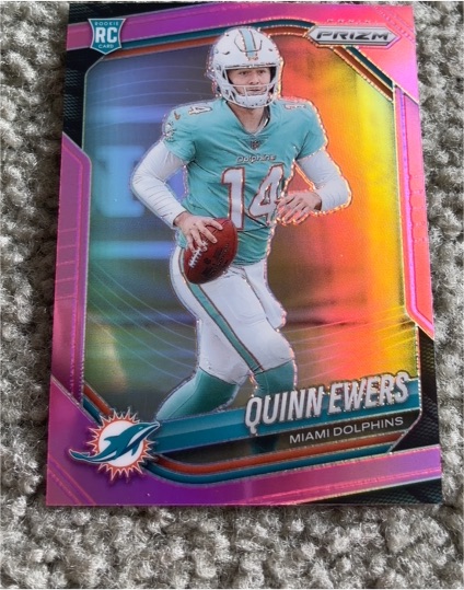 2025 Panini Prizm #307 Quinn Ewers — front