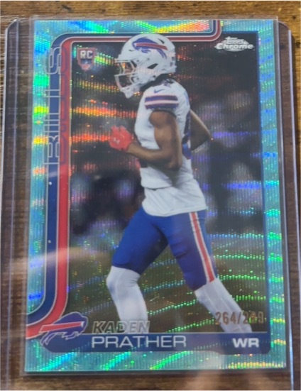 2025 Topps Chrome #394 Kaden Prather RC — front