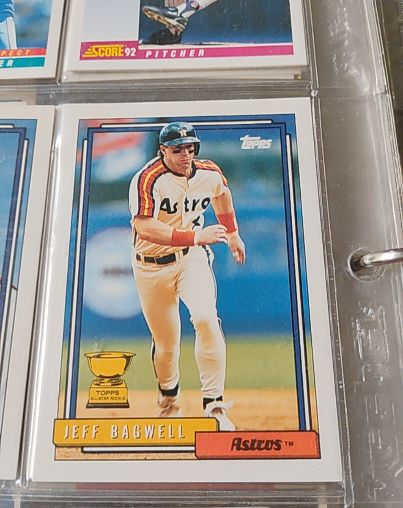 1992 Topps #520 Jeff Bagwell — front