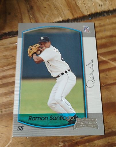 2000 Bowman #435 Ramon Santiago — front