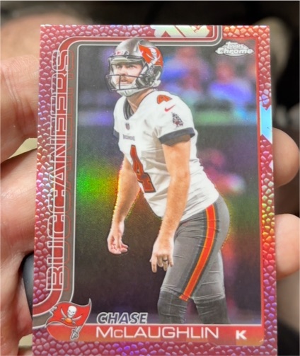2025 Topps Chrome #288 Chase McLaughlin — front