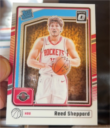 2024-25 Donruss Optic #255 Reed Sheppard — front