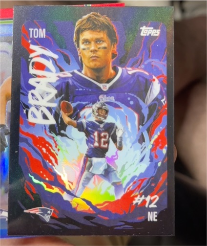 2023 Topps #12 Tom Brady — front