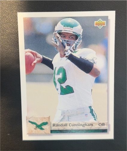 1992 Upper Deck #608 Randall Cunningham — front