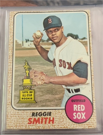 1968 Topps #61 Reggie Smith Boston Red Sox — front