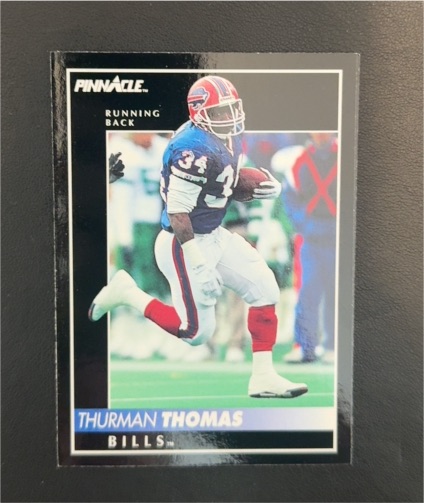 1992 Pinnacle #22 Thurman Thomas — front