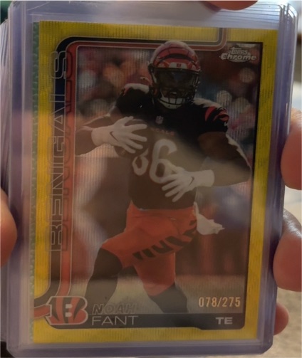 2024 Topps Chrome #078 Noah Fant — front