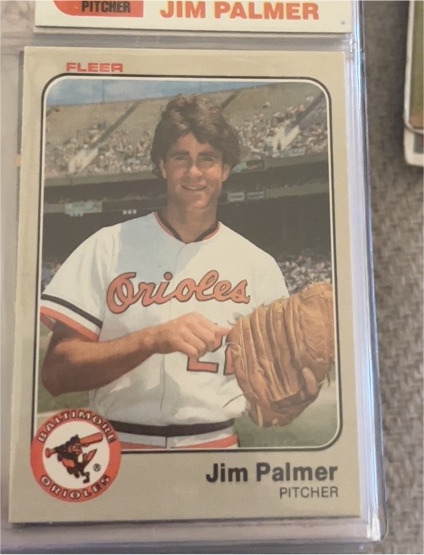 1983 Fleer #69 Jim Palmer — front