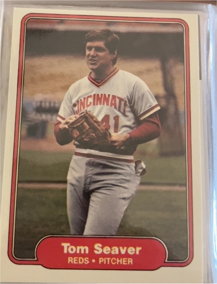 1982 Fleer #82 Tom Seaver — front