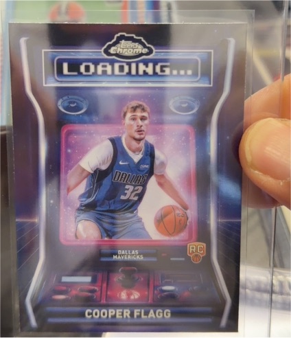 2025-26 Topps Chrome Loading #LD-11 Cooper Flagg — front