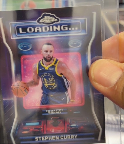 2025-26 Topps Chrome #LD-4 Stephen Curry Loading — front